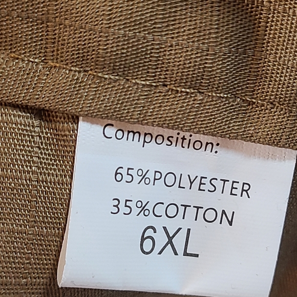 Men's Tan Cargo Shorts NWT Size 6XL Comfy Casual - Picture 6 of 11